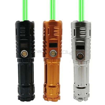 GH7-L 520nm Adjustable Focus Green Laser Pointer Pen Visible Beam Light - Image 1 of 4