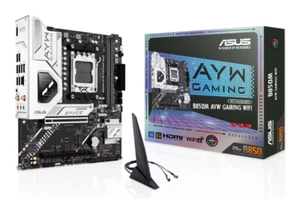 ASUS B850M AYW GAMING WIFI M-ATX AMD AM5 ARGB Wi-Fi 6 support 8400+ MT/s. - Picture 1 of 4