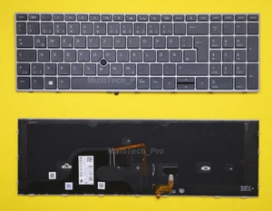 DE Tastatur HP Zbook Fury 15 G7 G8 Serie - Beleuchtung M17094-041 PN: L97967-041 - Bild 1 von 1