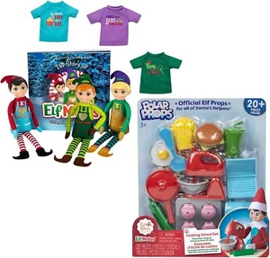 The Elf on the Shelf Elf: Elf Mates Super Combo and Polar Props Cooking School - Picture 1 of 9