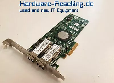 Emulex  EMC LPE11002-E Dual Port 4 Gbit/s Fibre Channel Adapter PCI-E - Bild 1 von 2