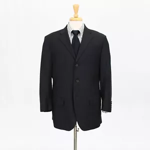 Ralph Lauren Polo 42R Gray Sport Coat Blazer Jacket Solid 3B Wool - Picture 1 of 11