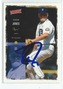 Todd Jones Signed 2000 Upper Deck Victory Card #292 - Picture 1 of 1