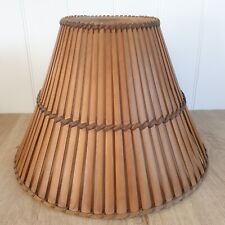 Boho Tiki Bamboo Cane Empire Lampshade - US Washer / Spider / Harp Fitting -36cm