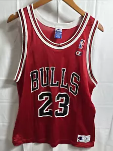 Maglia maglia Chicago Bulls Champion vintage anni 90 #23 Michael Jordan taglia 44 - Foto 1 di 16