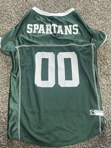 Team Jersey Michigan State Spartans Pets First Jersey Stretch 2XL Big Dog - Picture 1 of 3