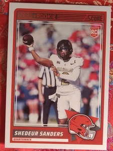 Shedeur Sanders 2025 SCORE NFL FOOTBALL #15 Cleveland Browns Rookie Card RC QB - Picture 1 of 1