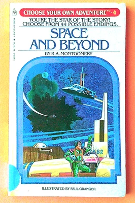 Gamebook Choose Your Own Adventure CYOA #4.  UNREAD. Ex-Library. NICE - Image 1 of 3