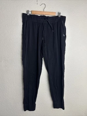 Pantalones de chándal The North Face Aphrodite para mujer L negros elásticos cónicos senderismo nailon Foto 1 de 4