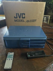 JVC CH-X1100RF 12 Disk CD Changer Blue W/ Controller & Remote RF Receiver In Box - Picture 1 of 7