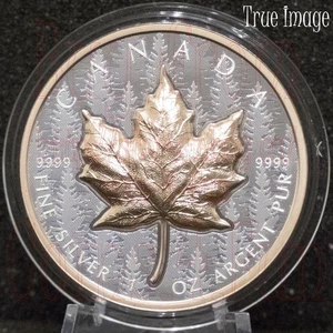2025 Ultra-High Relief Silver Maple Leaf Canada UHR SML $20 1 oz. Proof Coin - Picture 1 of 5