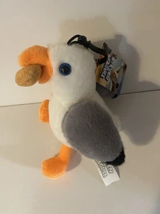 Steven The Seagull With Donut In Beak Plush Soft Toy New Tagged Doughnut Seaside - Picture 1 of 4
