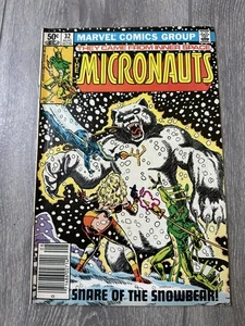 Vintage Marvel Comics Die Mikronauten #32 August 1981 Schneebär Cover Bronzezeit - Bild 1 von 1