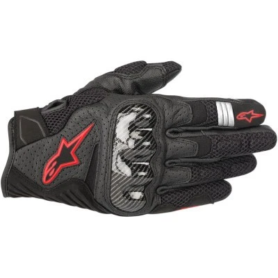 Alpinestars SMX-1 Air V2 Leather Motorcycle Gloves - Men Sizes  - Image 1 of 2