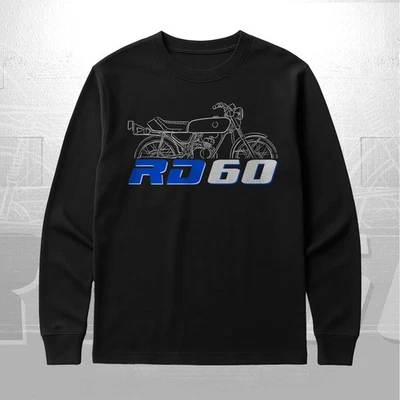 Camiseta manga larga para fans Yamaha RD60 1973-1975 Foto 1 de 4
