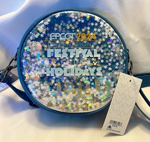 Epcot 2024 International Festival Of The Holidays Disney Parks Lug Shaker Purse - Picture 1 of 9