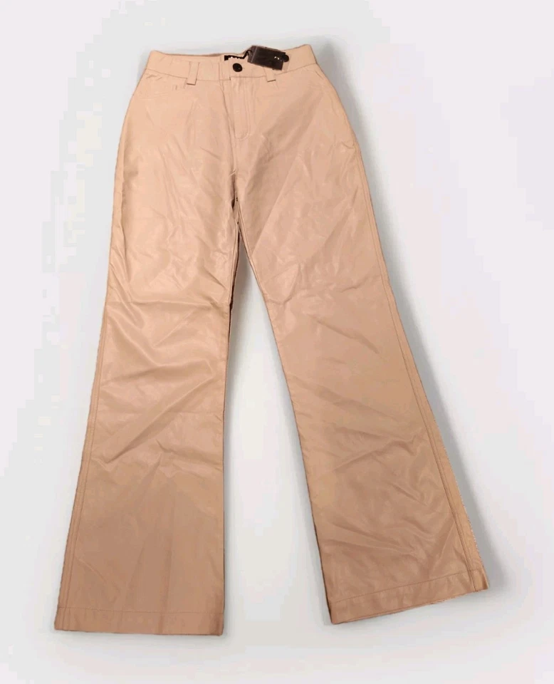 Alp-N-Rock ANR Leather Pants Womens Size XL Xtra Large Claren Silvergrey