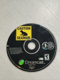Caution Seaman (Sega Dreamcast, 2000) Disc Only - Free Shipping!