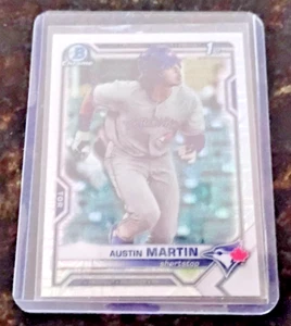 (6) 2021 Bowman CHROME PROSPECT MOJO REFRACTOR Austin Martin #BCP-87 - Picture 1 of 1