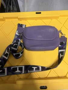 Kleine Vintage Leder Handtasche Clutch Tasche, italienische Handwerkskunst, Umhängetasche - Bild 1 von 8