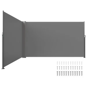 Retractable Patio Screen, Retractable Fence, 1.6x6m, Privacy Screen, Outdoor - Picture 1 of 12