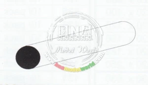 Evergreen White Styrene Round Rod Diameter: 0.5mm/.02" - 10pcs Length:35cm (14") - Picture 1 of 1