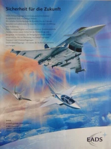 4/2003 PUB EADS MILITARFLUGZEUGE EUROFIGHTER MAKO ORIGINAL GERMAN AD - Picture 1 of 1