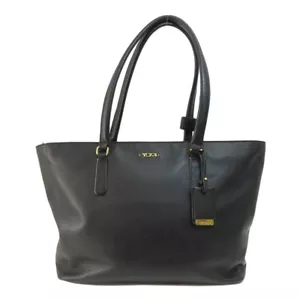 TUMI Tote Bag logo Leather - Picture 1 of 24