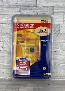 Sandisk Olympus xD-Picture Memory Card 256 MB Model SDXD-256-850 New Sealed READ - Picture 1 of 12
