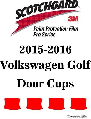 3M Scotchgard Paint Protection Film Pro Series 2016 Volkswagen Golf Sportwagen  - Image 1 of 3