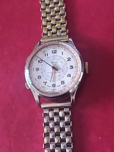 CRONOSTOP - WRISTWATCH CRONOSTOP BASIS 38mm - WORKING - MADE SWISS - Picture 1 of 5