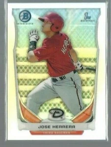 2014 Bowman Chrome Prospects Refractors #BCP107 Jose Herrera (ref 95207) - Picture 1 of 1