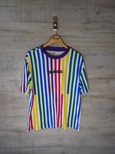 Camiseta Guess Rara LO ANTES POSIBLE Rocky Pequeña a Rayas de Colección SRA - Imagen 1 de 5
