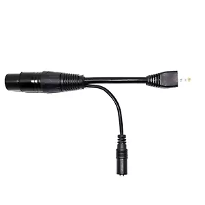 MICRÓFONO DE CONDENSADOR XLR DE 3 pines a RJ45 de 8 pines Adaptador modular ICOM TRX HS-04C - Imagen 1 de 5