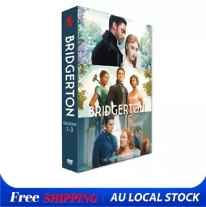 Bridgerton season 1-3 Complete Series 9-Disc DVD New & Sealed Box FREE SHIPPING - Picture 1 of 1