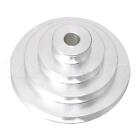 5PCS Silver 16mm Bore 44-130mm Outer Dia 4 Step A-Shaped Belt Pagoda Pulley