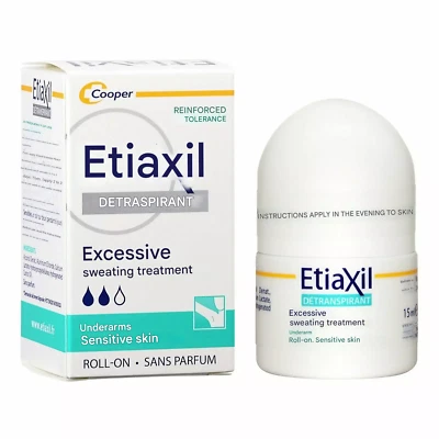 Etiaxil Antiperspirant  Armpits Sensitive Skins Roll-on 15ml NIB Ex.Date:04/2028 - Изображение 1 из 3