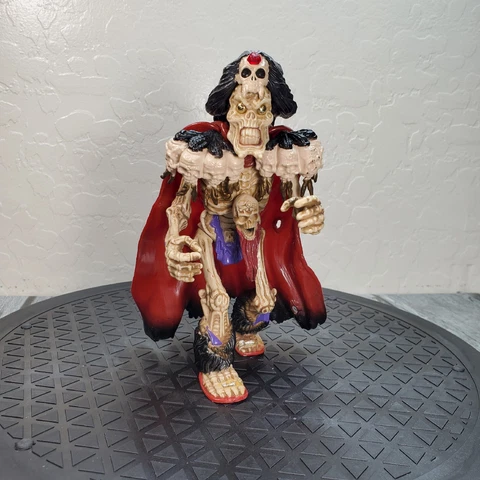 1994 Playmates Skeleton Warriors Baron Dark Action Figure Collectible Vintage Cover