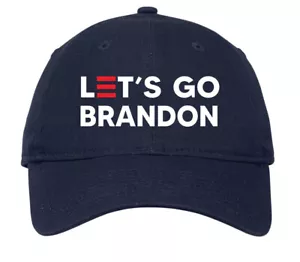 Let's Go Brandon Biden Chant Dad's Hat Cap Embroidered Holiday Gift - Picture 1 of 2