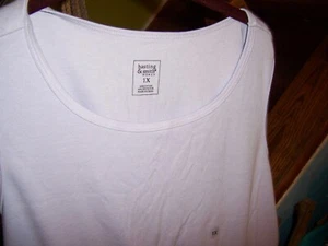 NWT HASTING & SMITH Lavender Sleeveless Cotton/Poly Top - SIZE 1X - Picture 1 of 2