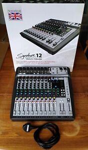 Soundcraft Signature 12 MTK Mixer Multitrack 14-in/12-out USB Audio Interface