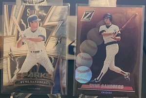 2022 select baseball Ryne Sandberg Sparks Insert #SP7/2023 Zenith refractor #24