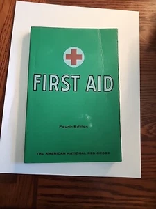 Vintage 1957 American Red Cross First Aid Textbook - Fourth Edition - Picture 1 of 4