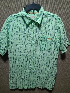 Salt Life Medium Button Up Short Sleeve Shirt Men's - Picture 1 of 11