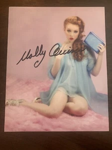 Molly Quinn Signed 8x10 Photo Rare Sexy Supergirl Castle Autographed - Picture 1 of 2