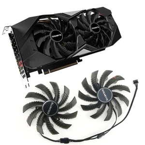 Ventilateur de refroidissement graphique pour GIGABYTE GTX1660ti 1660 1660SUPER 1650 PLD10010S12H - Photo 1/14