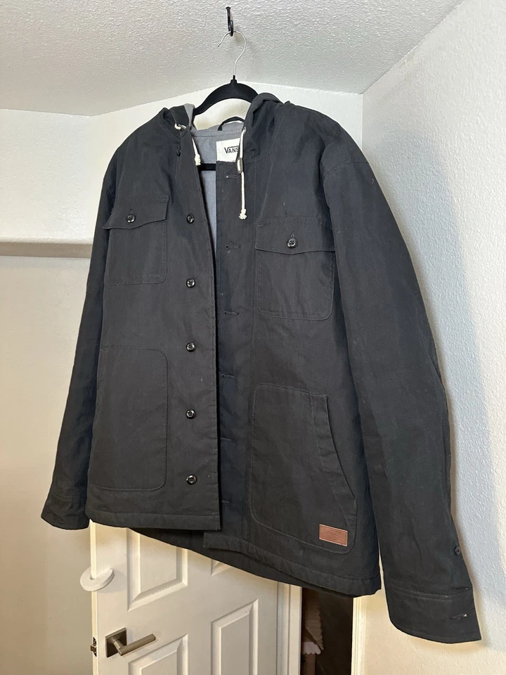 Chaqueta delgada para hombre VANS en negro talla XL Foto 1 de 4