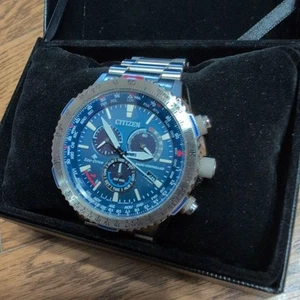 Reloj Citizen Pro Master CB5000-50L Radiocontrolado Azul con Caja - Imagen 1 de 14
