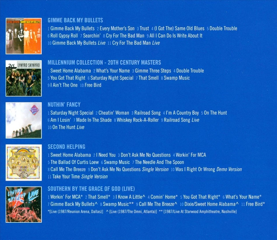 LYNYRD SKYNYRD - 5 CLASSIC ALBUMS NEW CD Foto 1 de 1