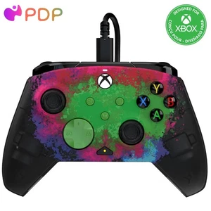 PDP Xbox REMATCH GLOW Wired controller - Space Dust - Picture 1 of 8